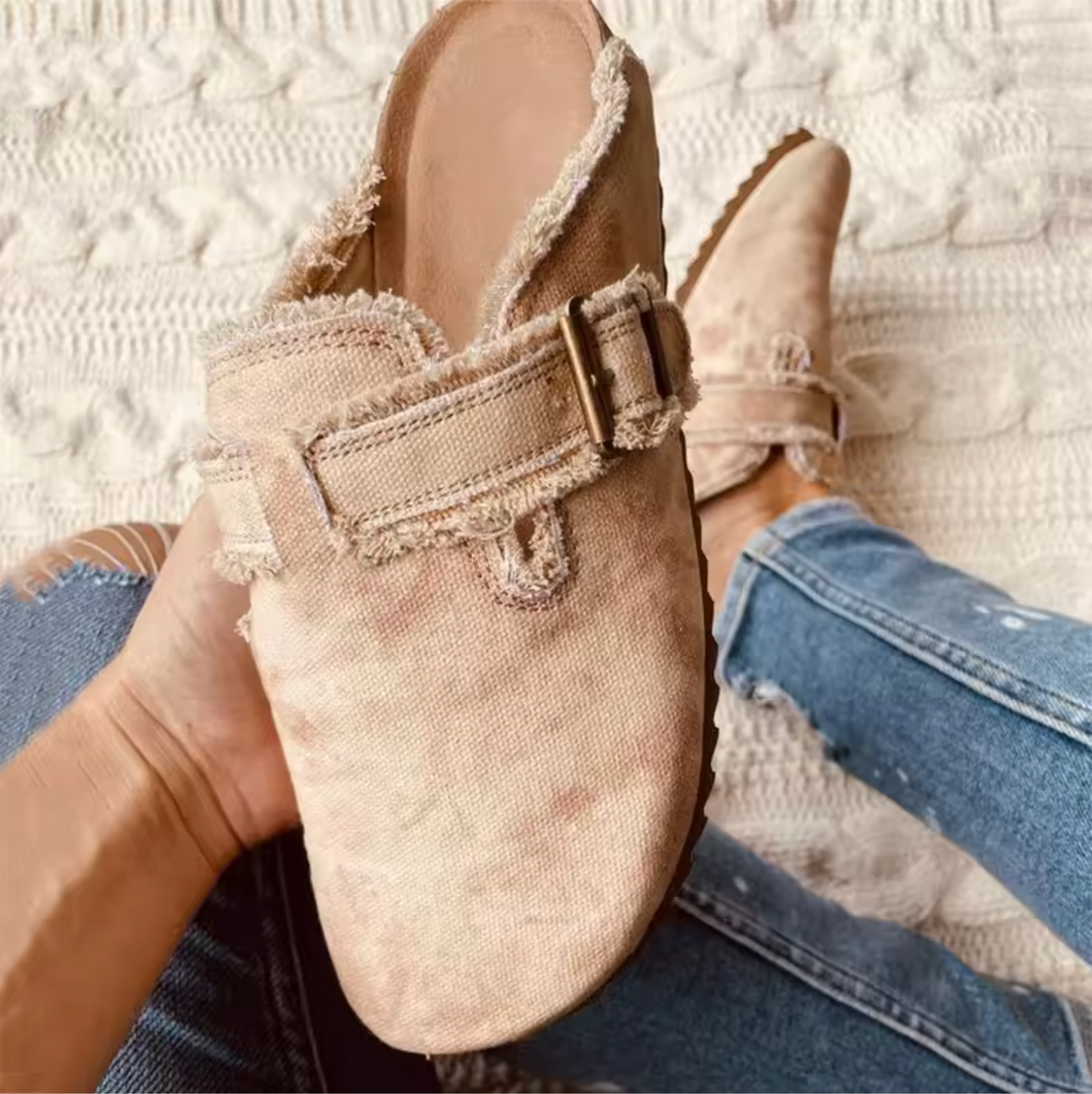 Cloggé Jean Sable